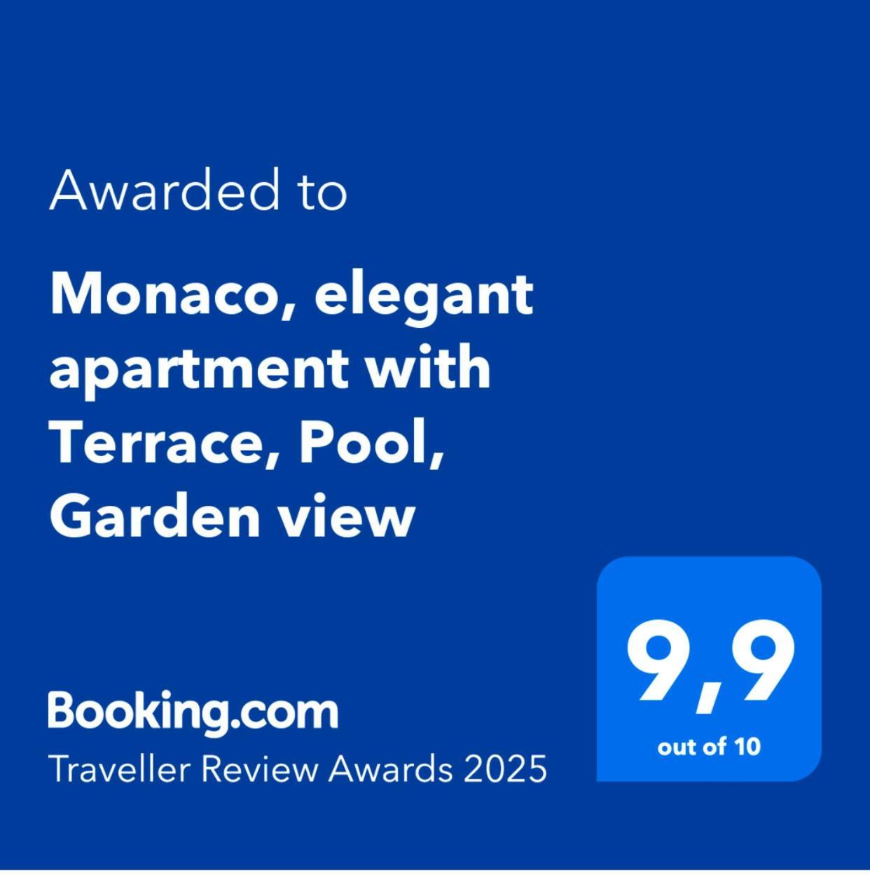 Monaco, Elegant & Quiet Renovated Apartment, In Fontvieille District, With Terrace & Pool, 15Min Walk To Port Hercule Monte-Carlo Exterior foto